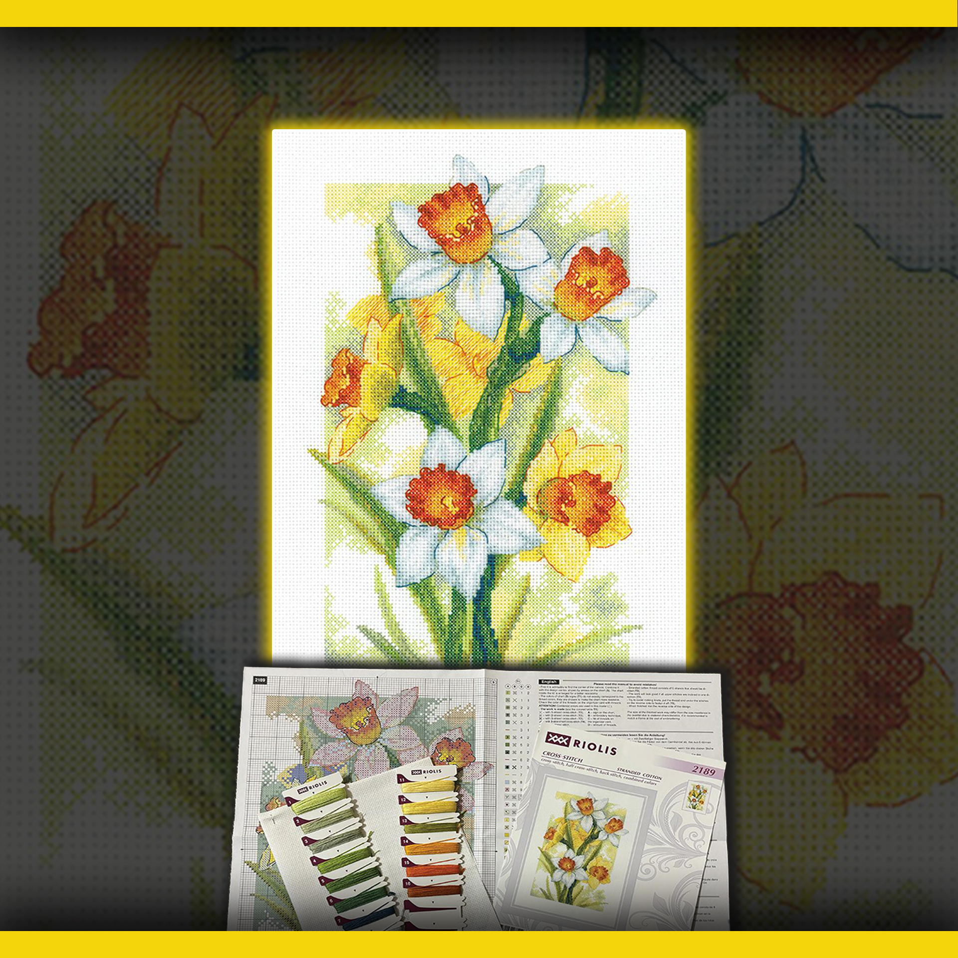 Fiori - Punto Croce - La Casa Del Mezzo Punto SRL