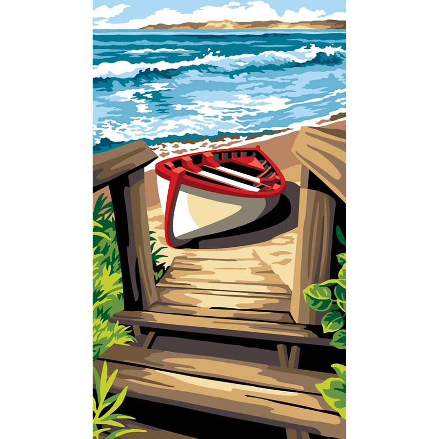 Barchetta sulla spiaggia