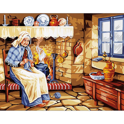 La nonna in cucina