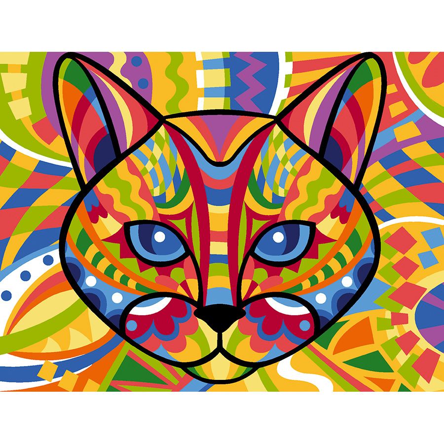 Micio colorato