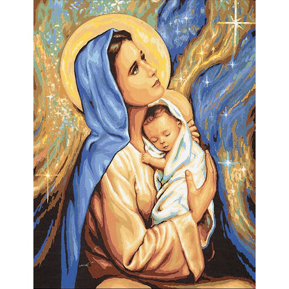 La Madonna e Gesù bambino