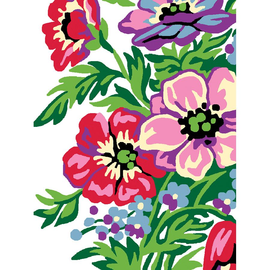 I fiori rossi e rosa