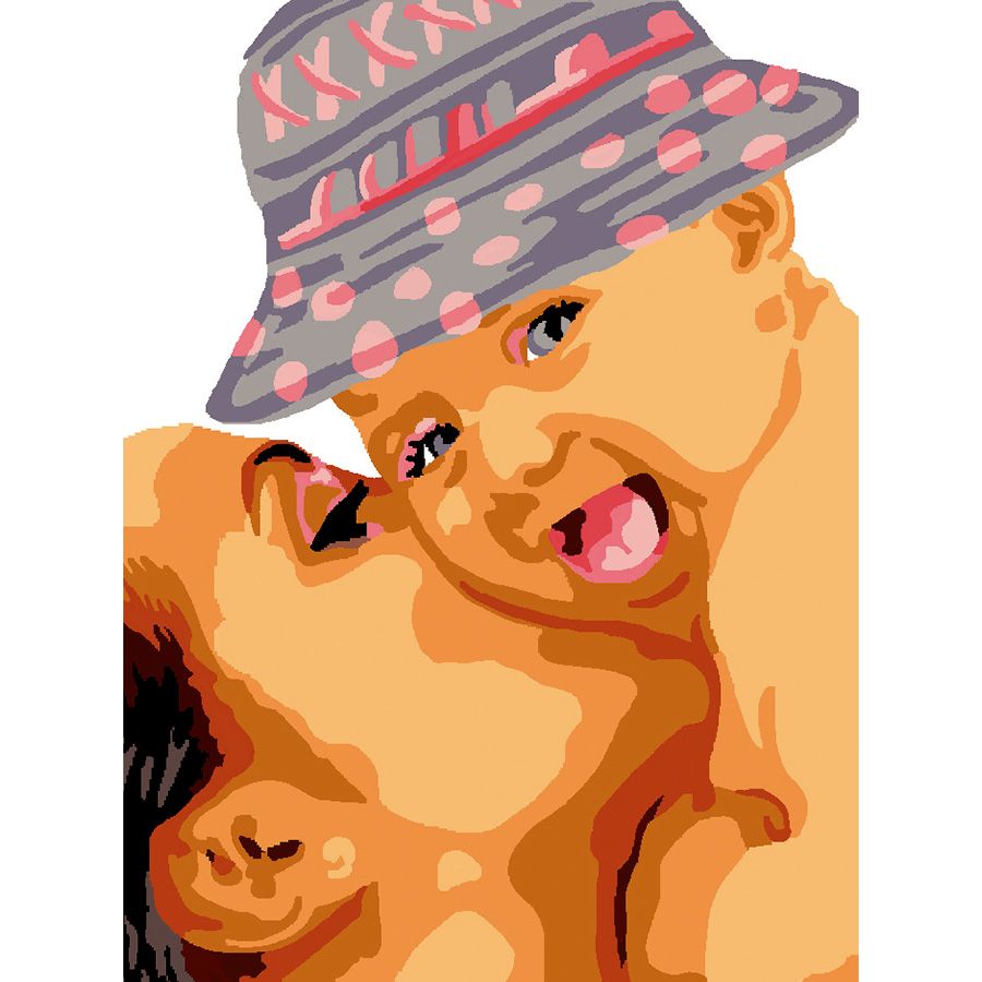 Il bacio tra madre e figlio