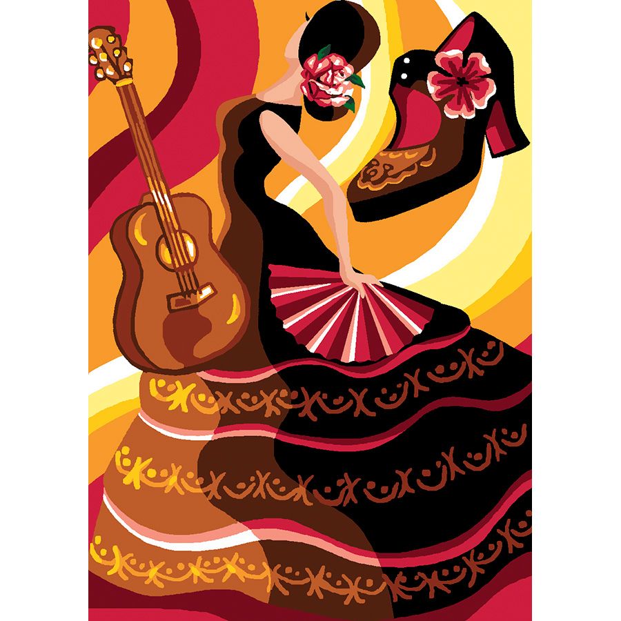La ballerina di flamenco