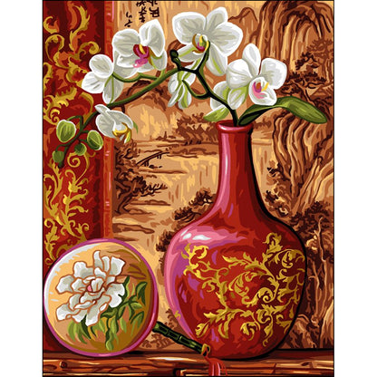 Il vaso di fiori cinese