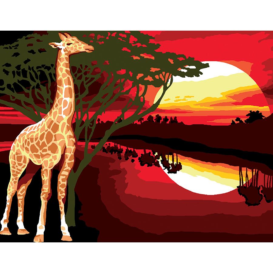 Giraffa della savana