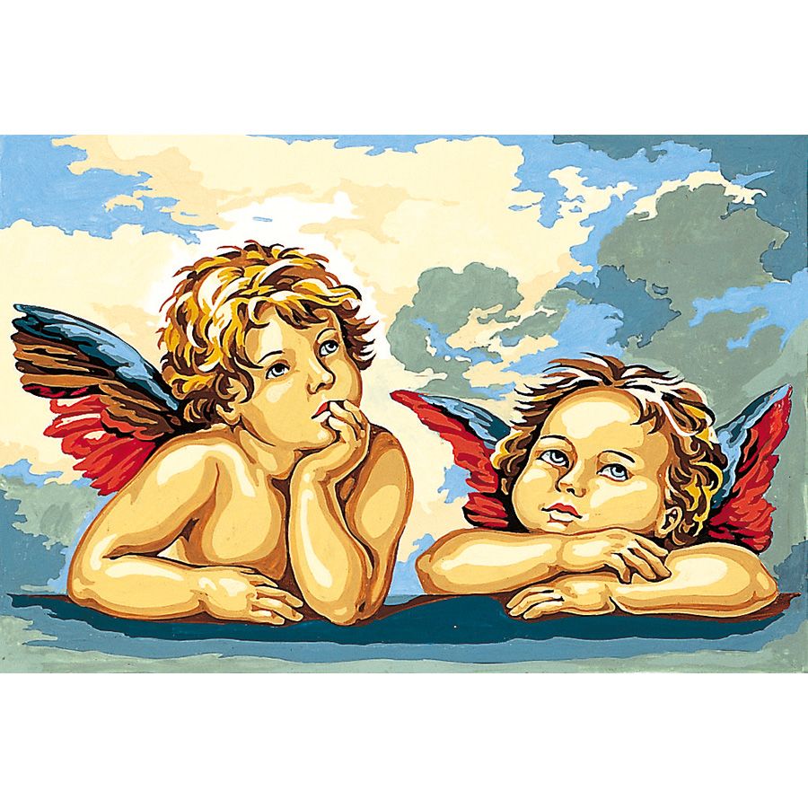 Angeli cherubini di Raffaello