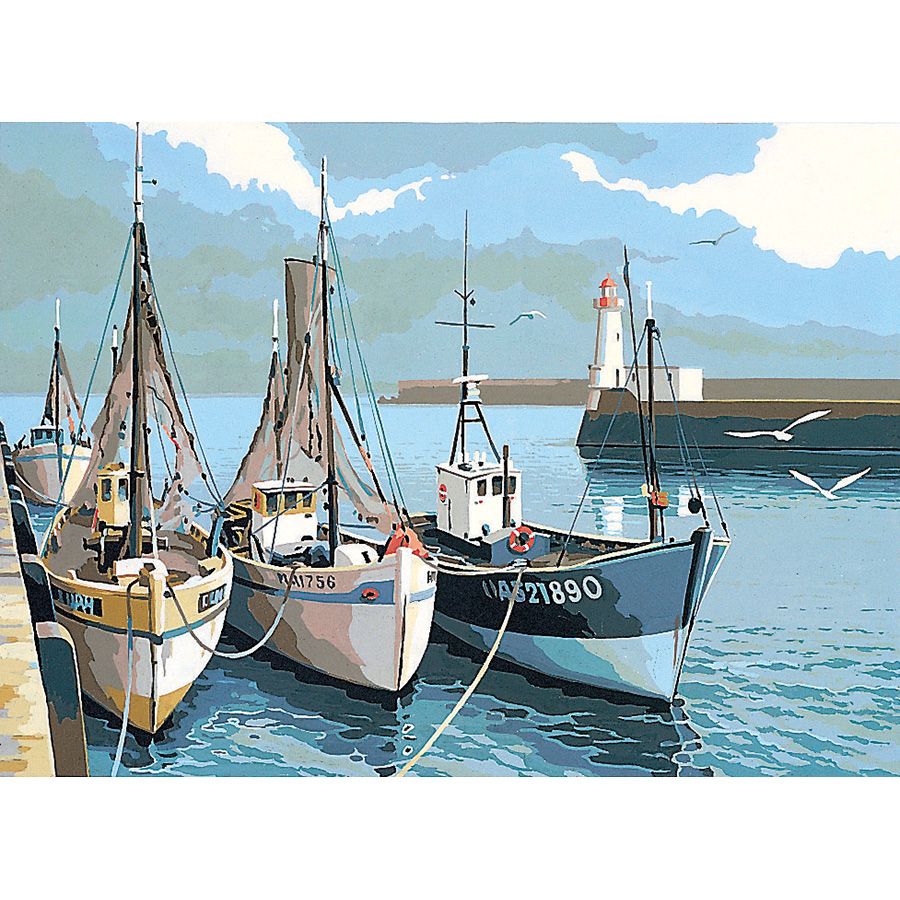 Le barche al porto