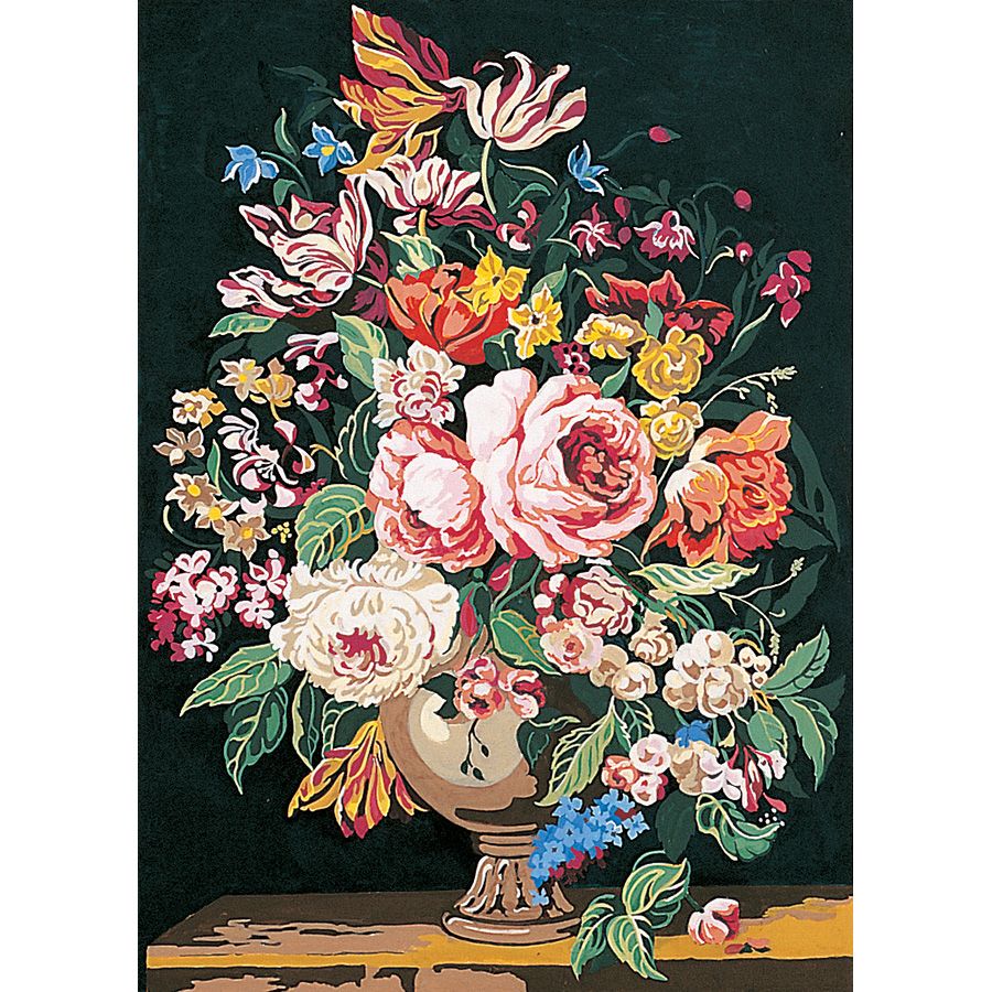 Il grande vaso di fiori