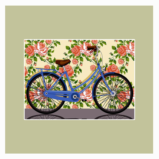 Bicicletta floreale