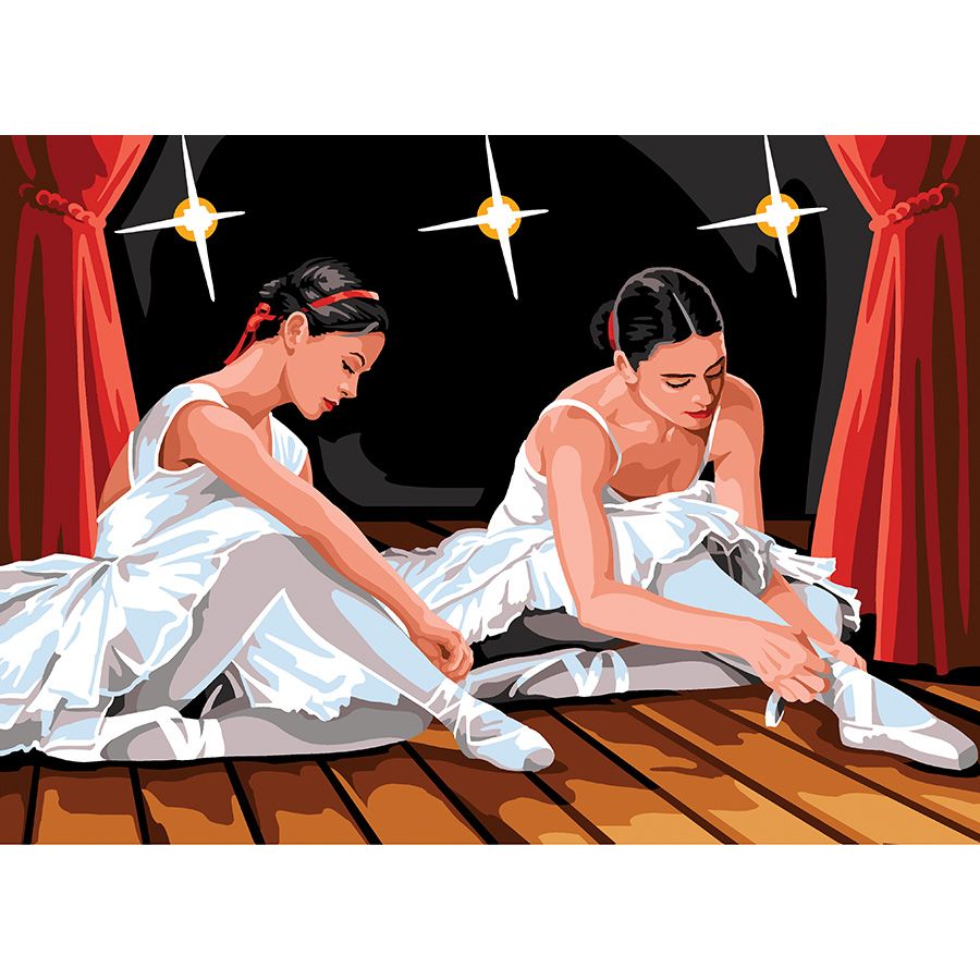 Ballerine che si preparano