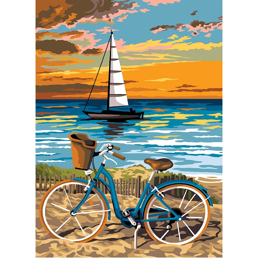 Bicicletta sulla spiaggia