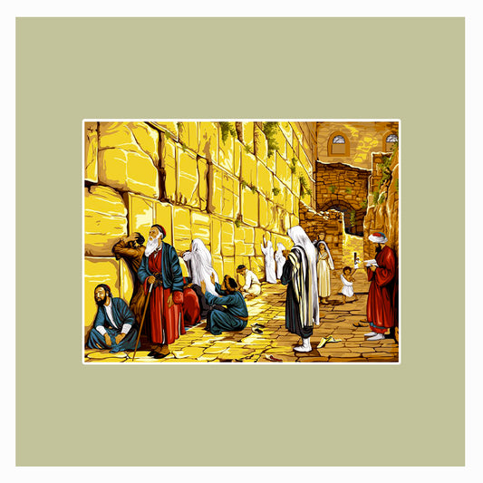 Muro del pianto a Gerusalemme