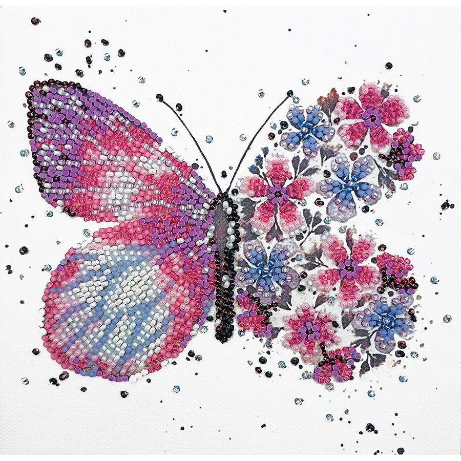 Farfalla rosa