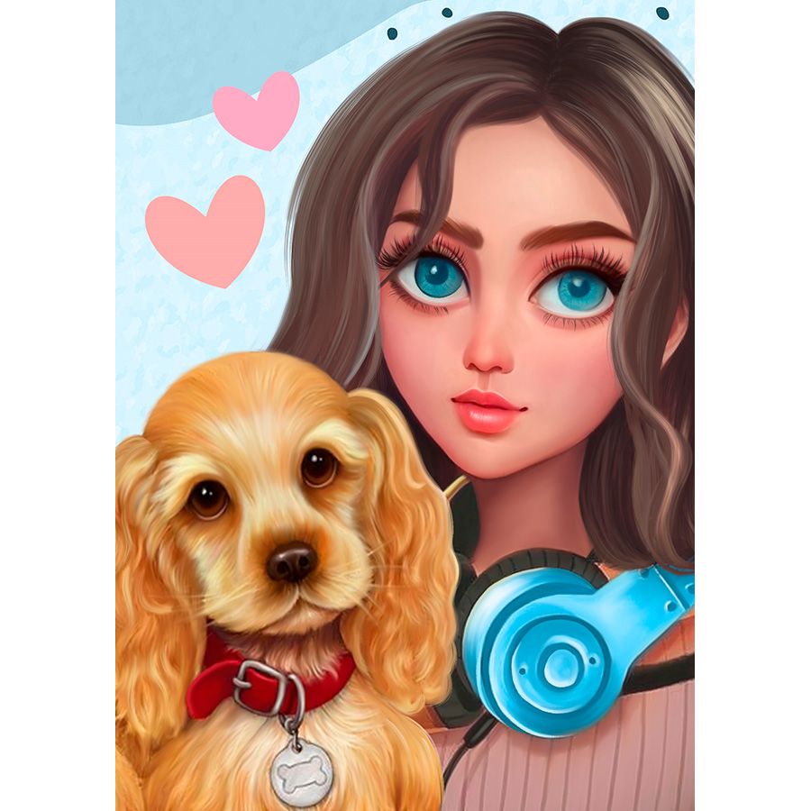 La ragazza e il cane