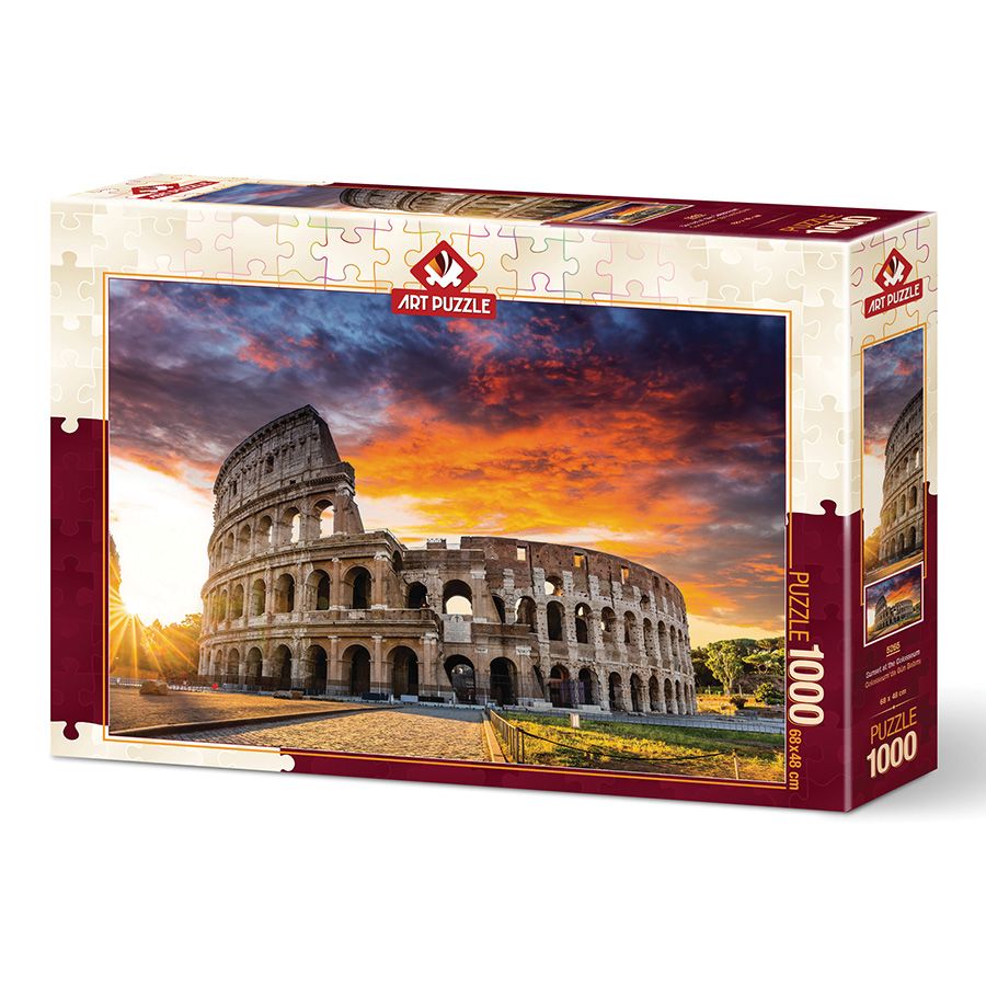 Tramonto sul Colosseo