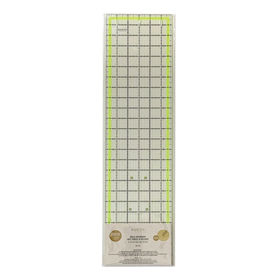 Righello per patchwork - 24x6 (in pollici)