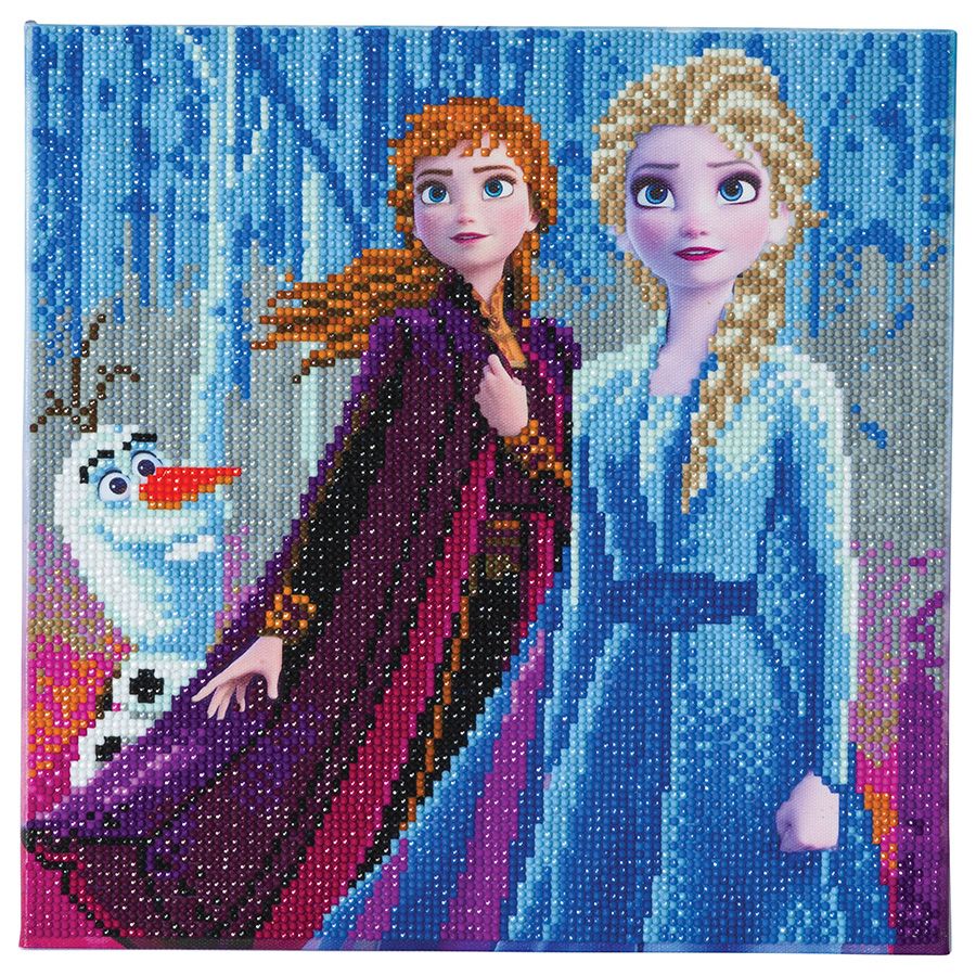 Elsa, Anna e Olaf