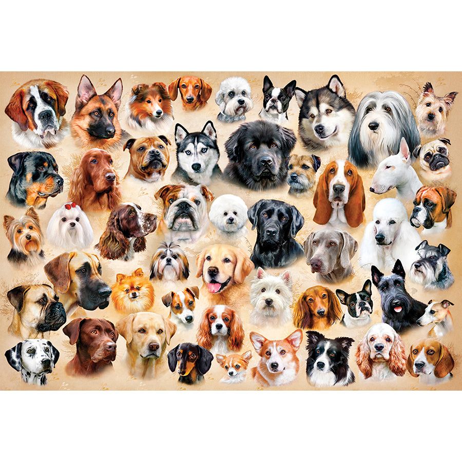 Patchwork di cani