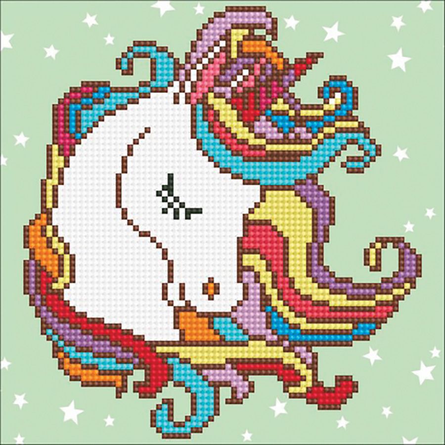 Unicorno divertente