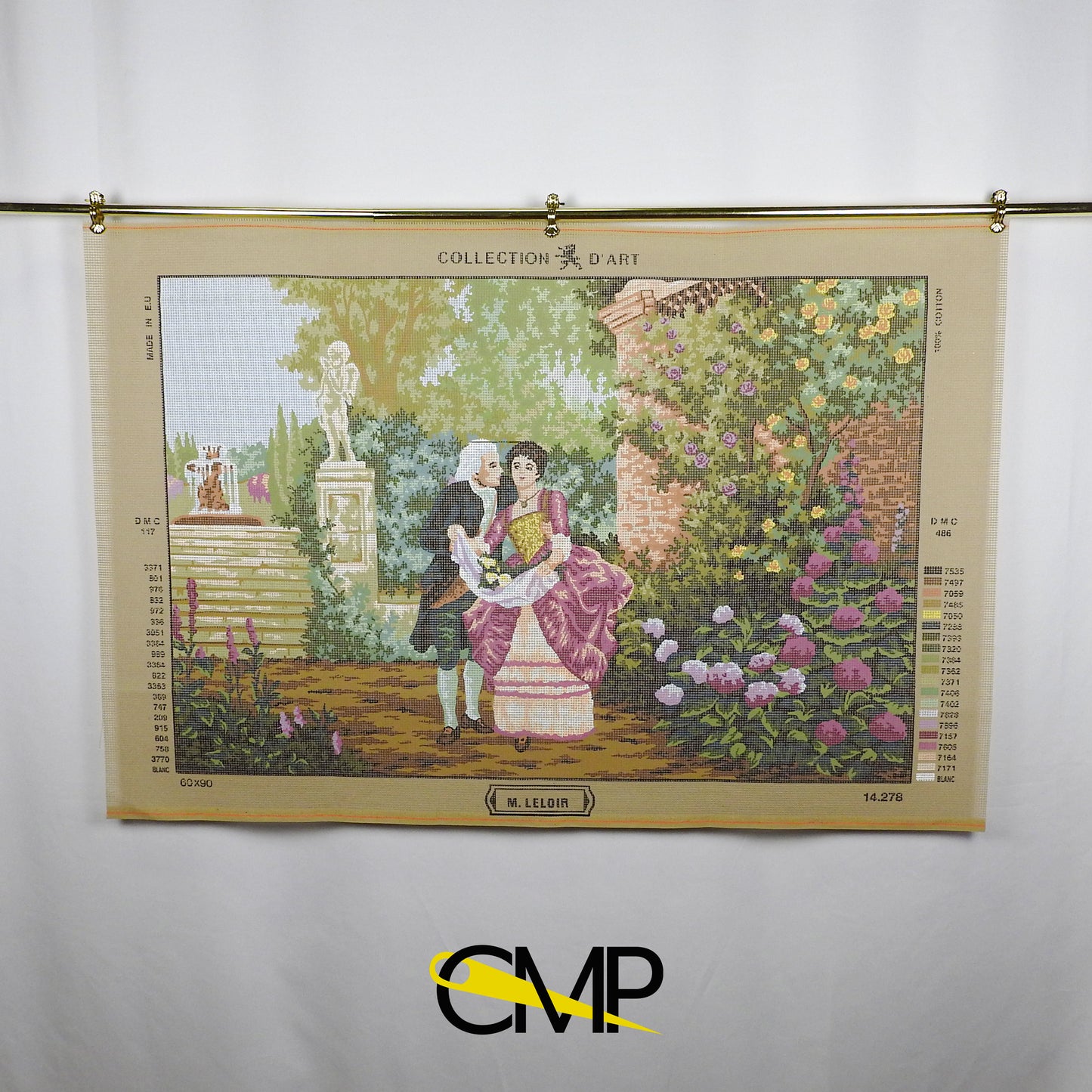 Coppia nel giardino regale
