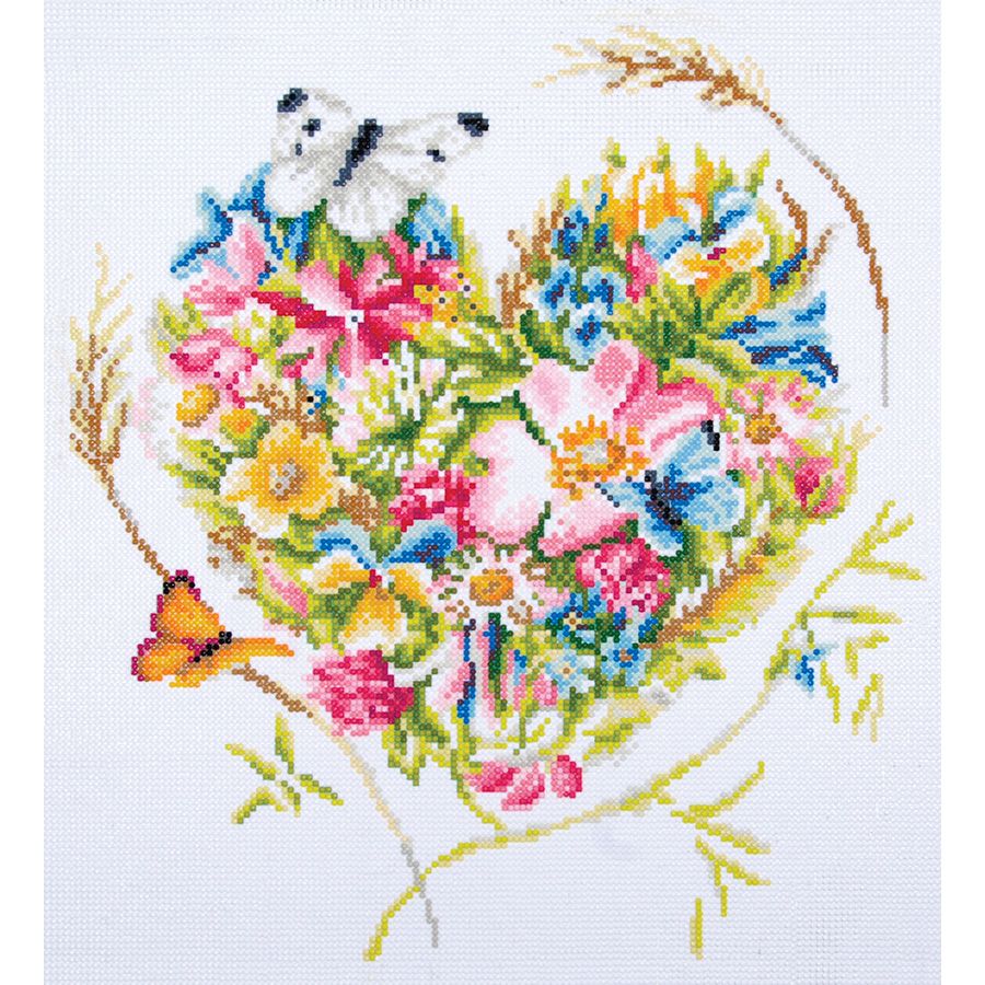 Un cuore di fiori