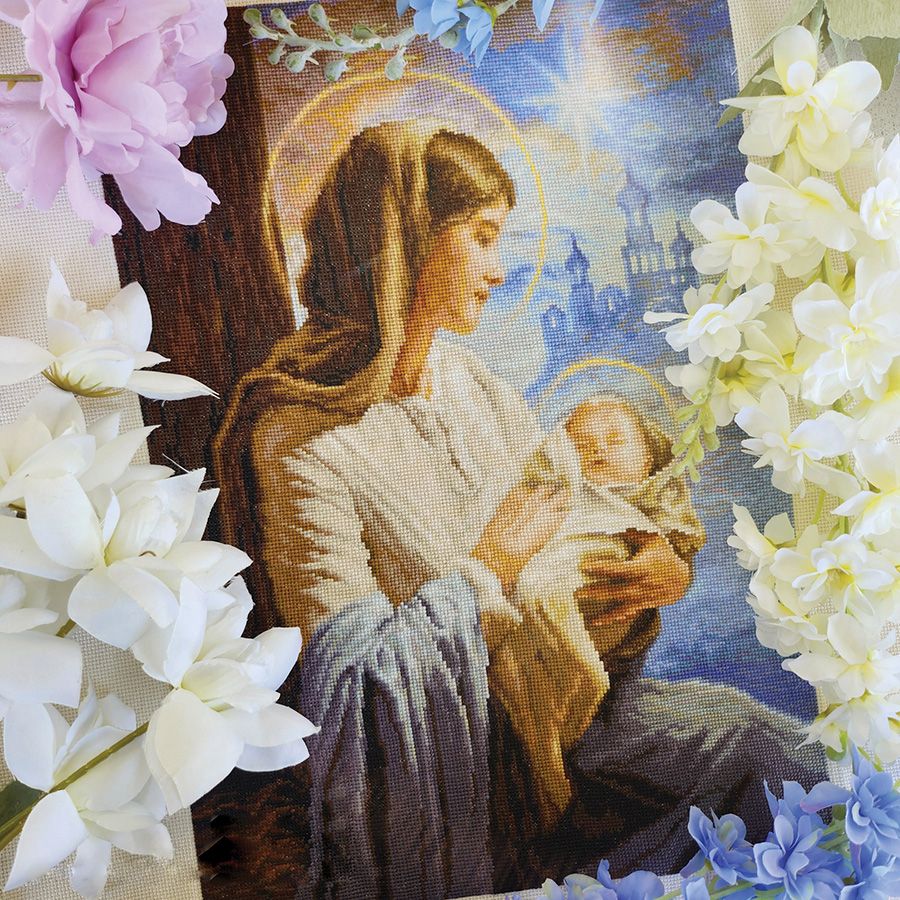 La Madonna e Gesù bambino