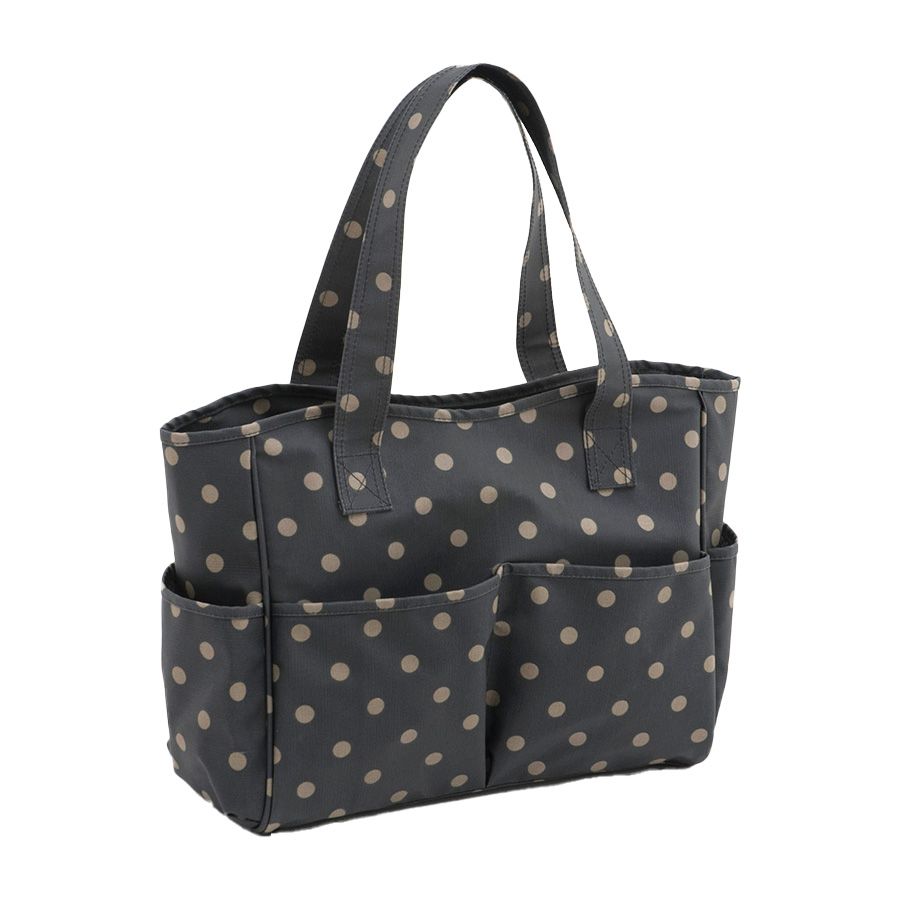 Borsa porta lavoro con tasche "Pois"