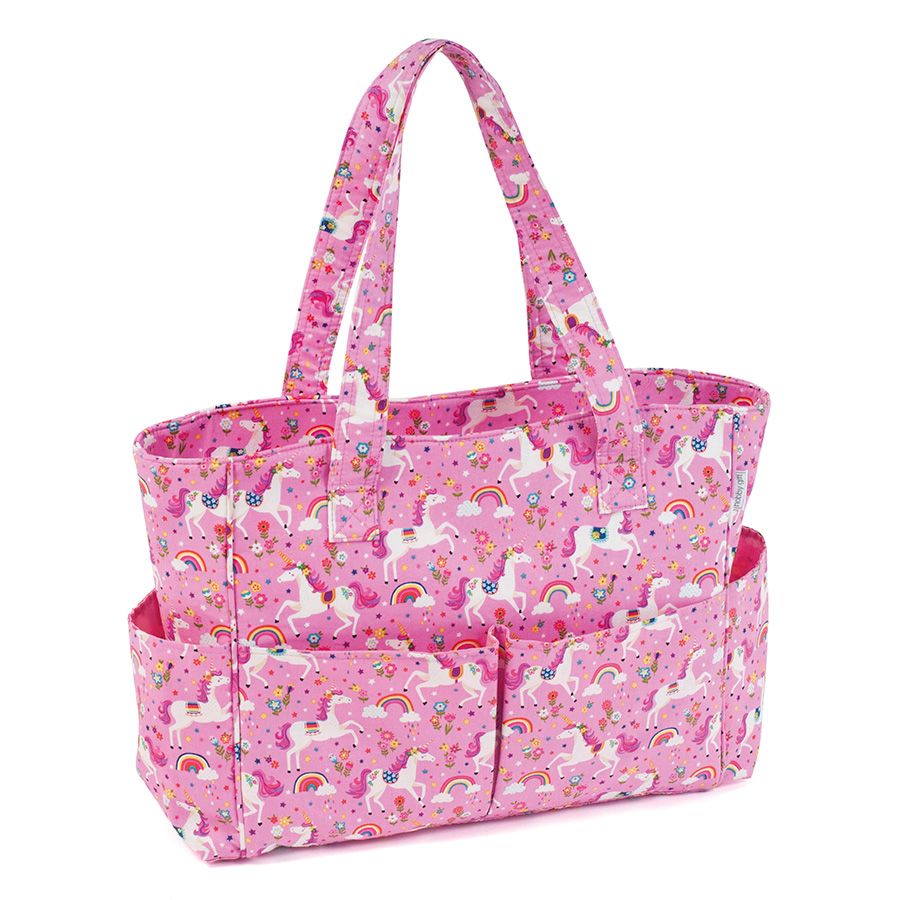 Borsa porta lavoro con tasche "Unicorno"