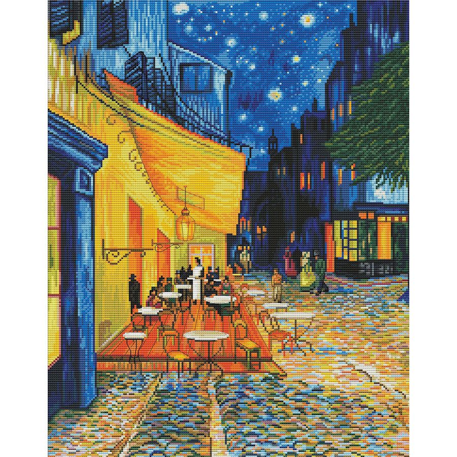 Terrazza del caffè la sera di Van Gogh