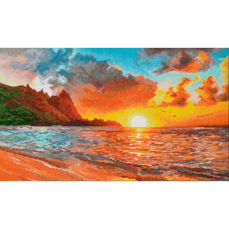 Tramonto sul mare leggendario