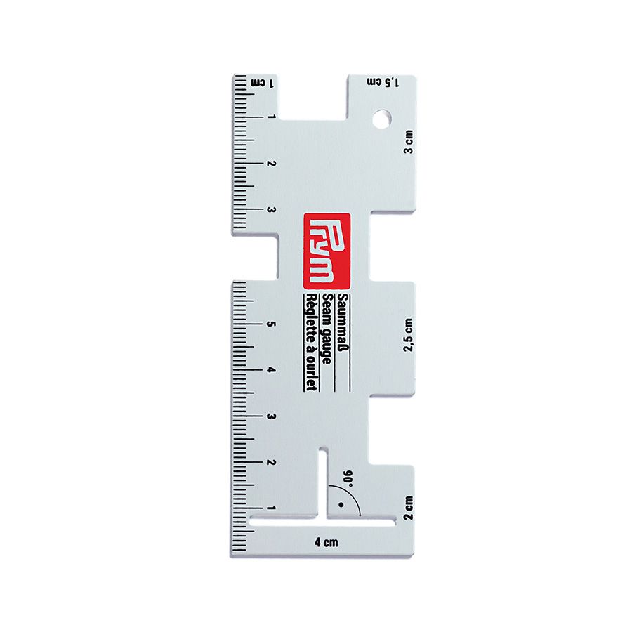 Righello per orlare - 40x105mm