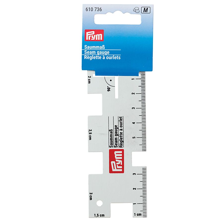 Righello per orlare - 40x105mm