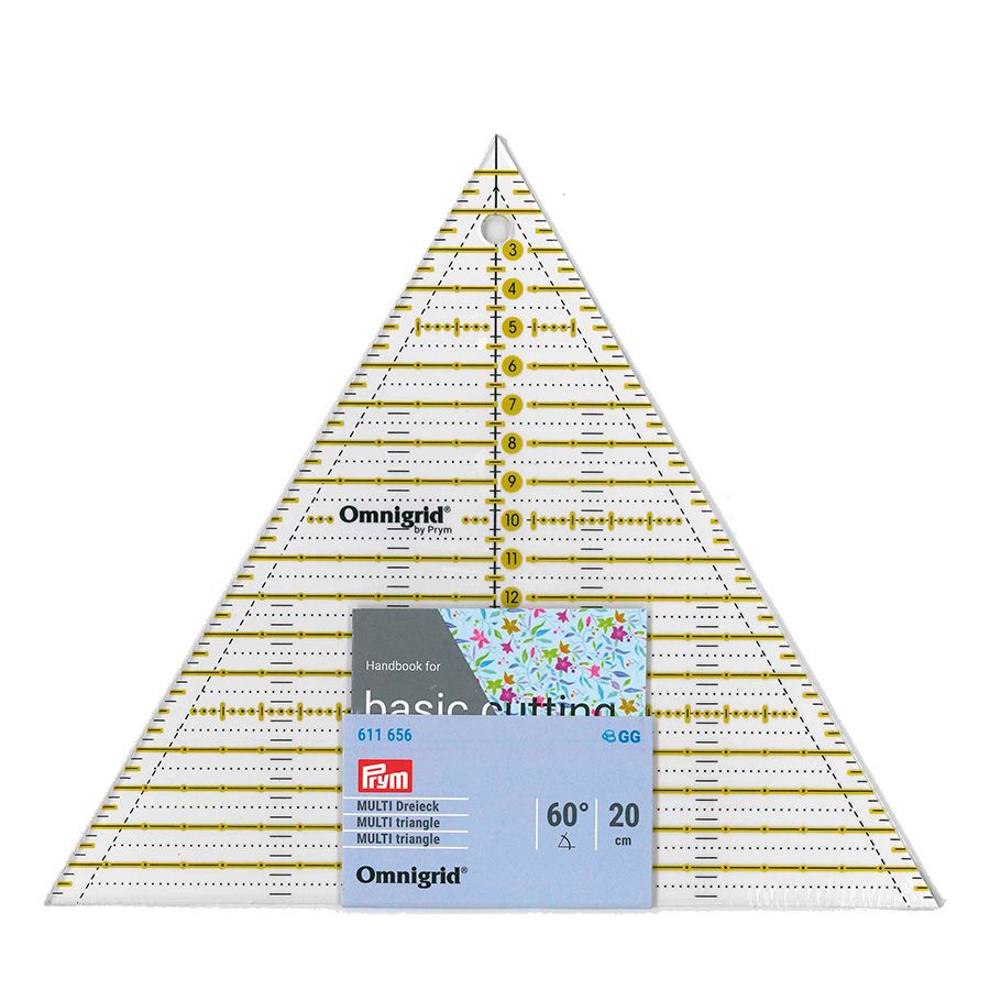 Triangolo per patchwork - 20x23cm