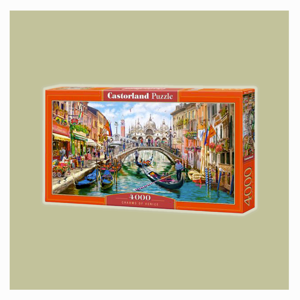 Castorland Puzzle 2000 Pezzi – Macneil: Ponte A Venezia, Panorama 92x68 Cm, Cartone Riciclato, Per Adulti E Famiglie - 5