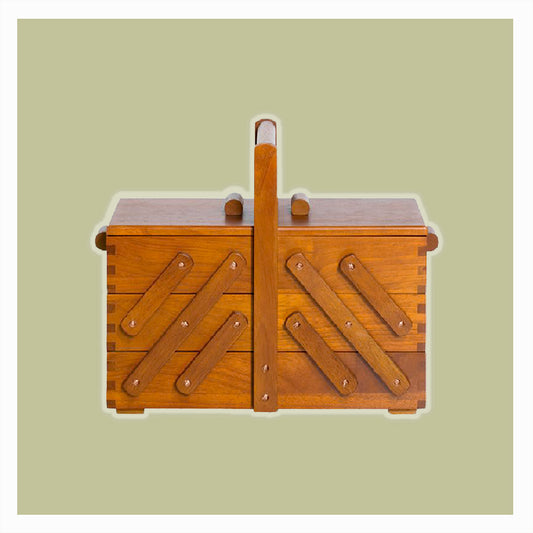 Porta oggetti mobile in legno