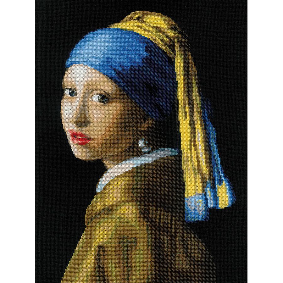 La ragazza con l'orecchino di perla di Johannes Vermeer
