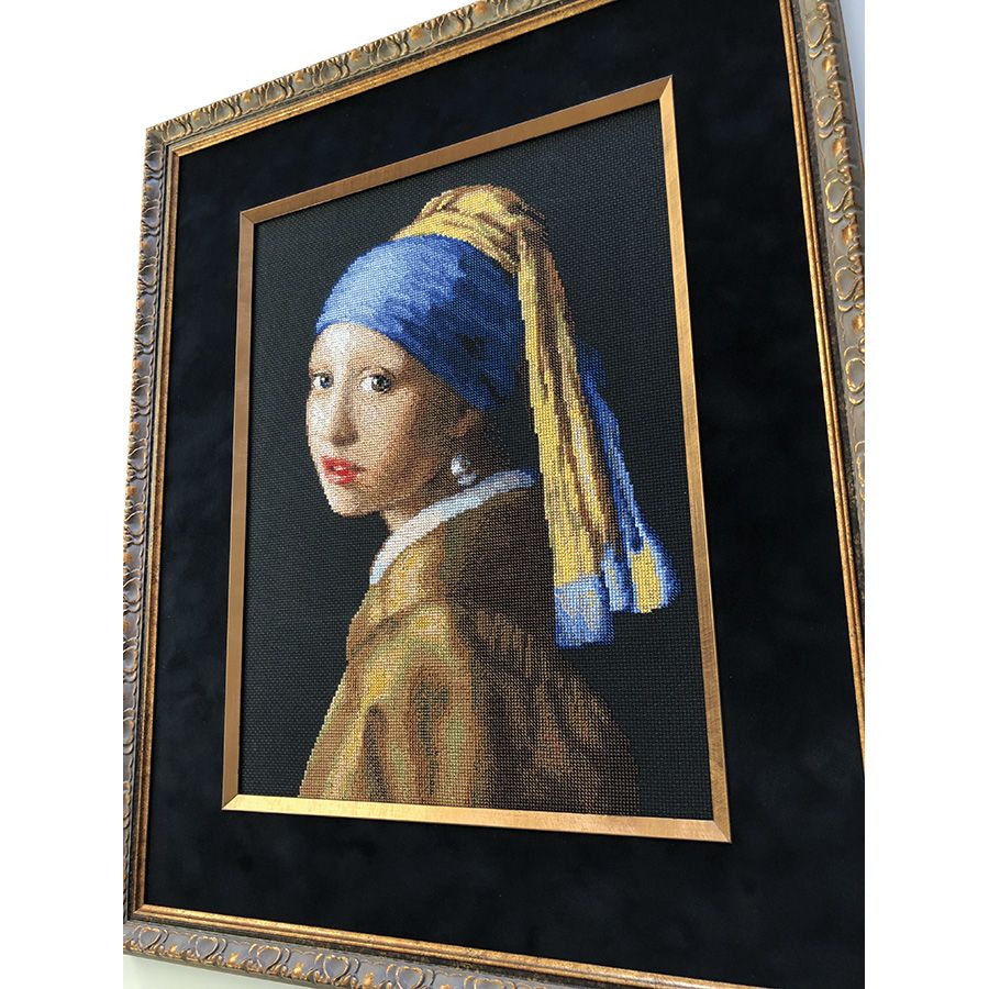 La ragazza con l'orecchino di perla di Johannes Vermeer