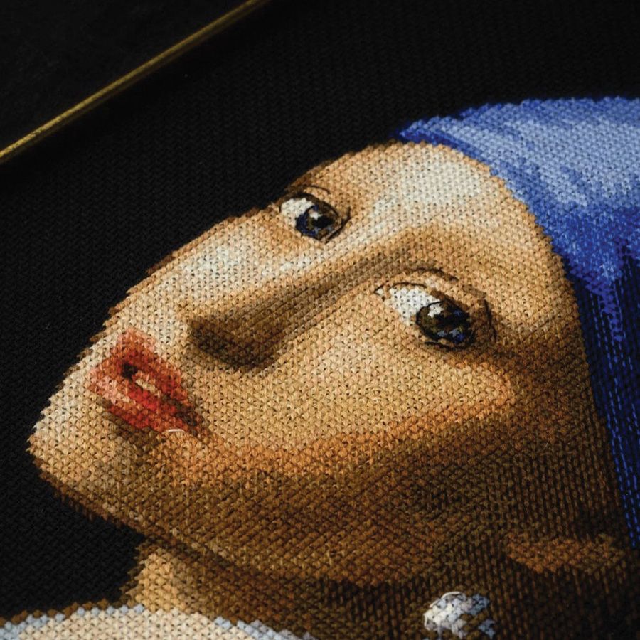 La ragazza con l'orecchino di perla di Johannes Vermeer