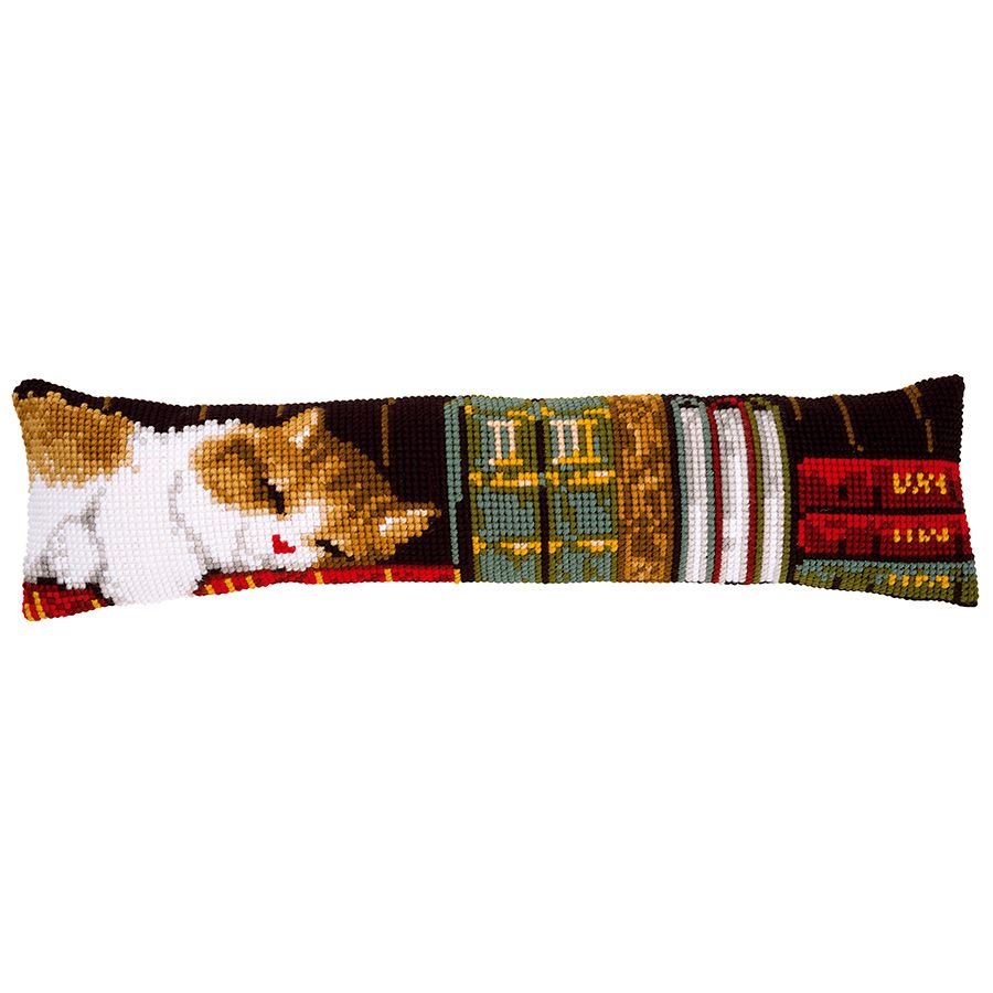 Gatto che dorme sullo scaffale