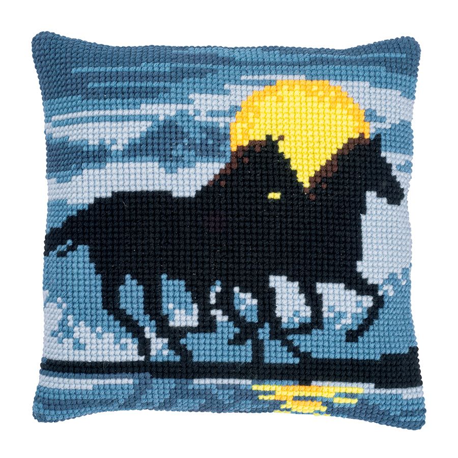 Cavalli al tramonto