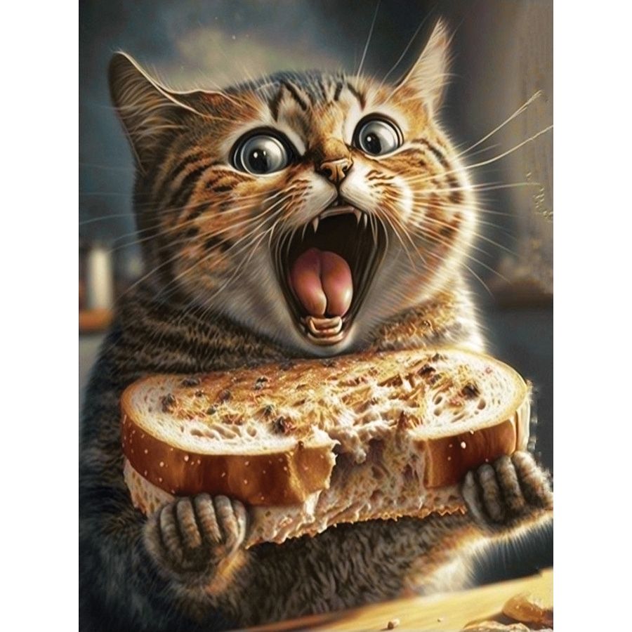 Gatto goloso