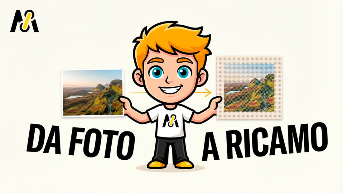 Kit da Ricamo Personalizzato: crea il tuo da una Foto