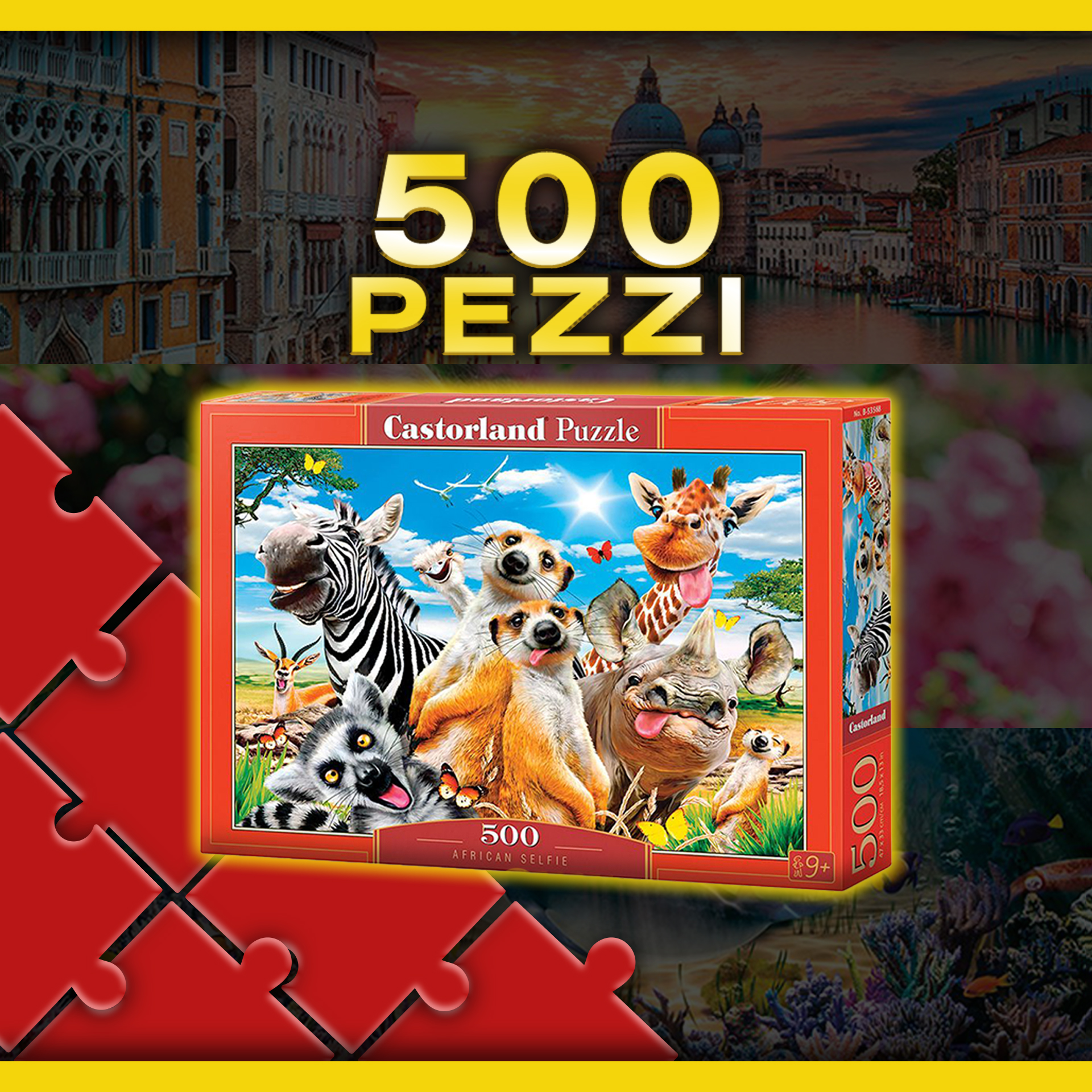 Puzzle - 500 Pezzi - La Casa Del Mezzo Punto SRL