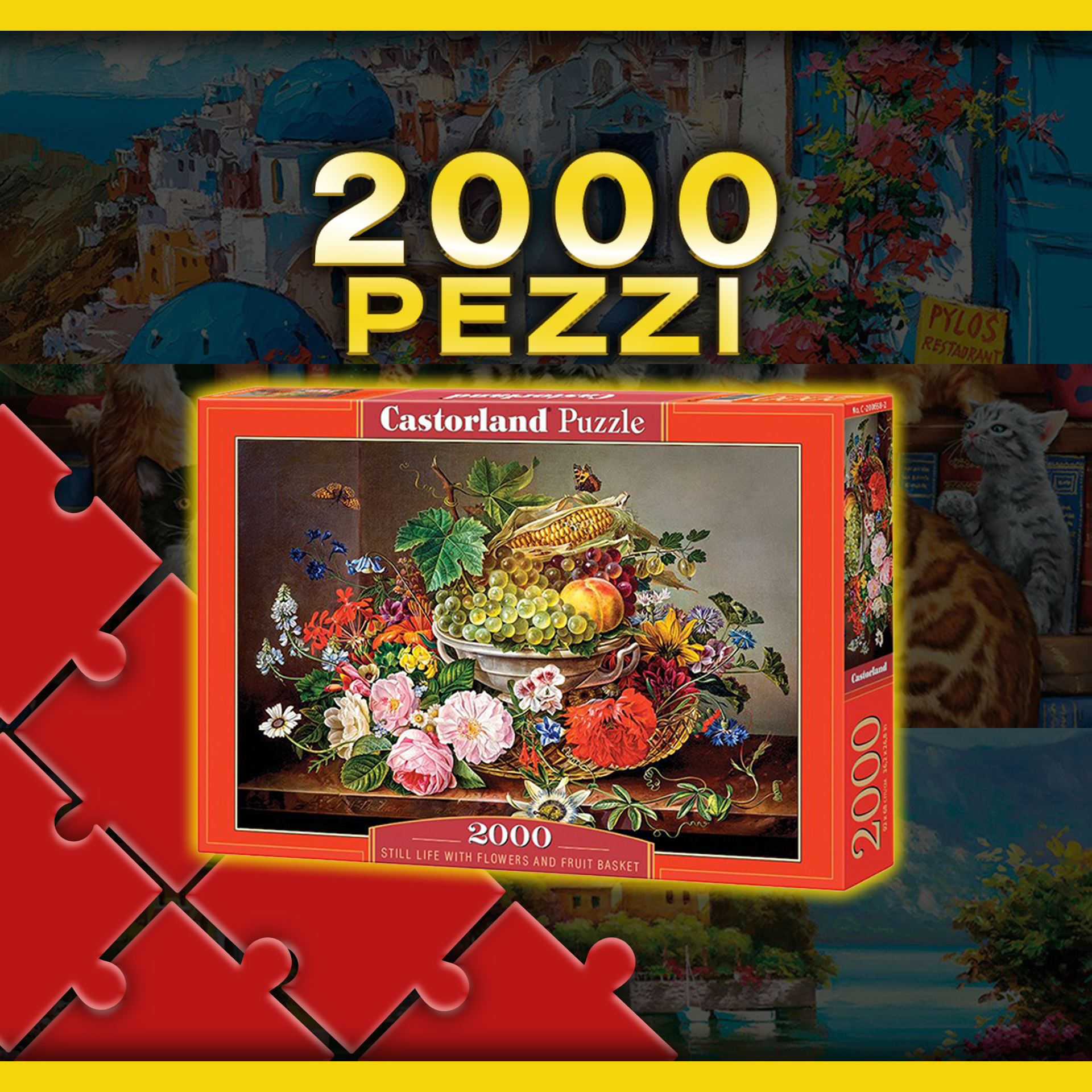 Puzzle - 2000 Pezzi - La Casa Del Mezzo Punto SRL