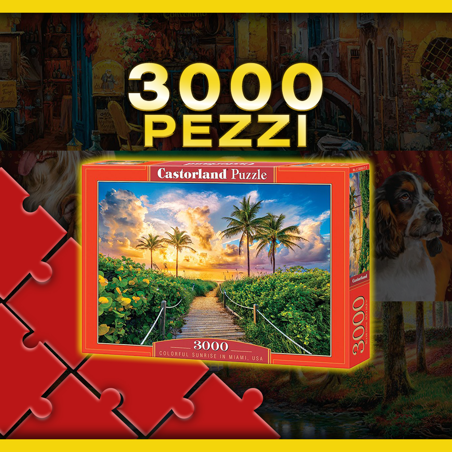 Puzzle - 3000 Pezzi - La Casa Del Mezzo Punto SRL