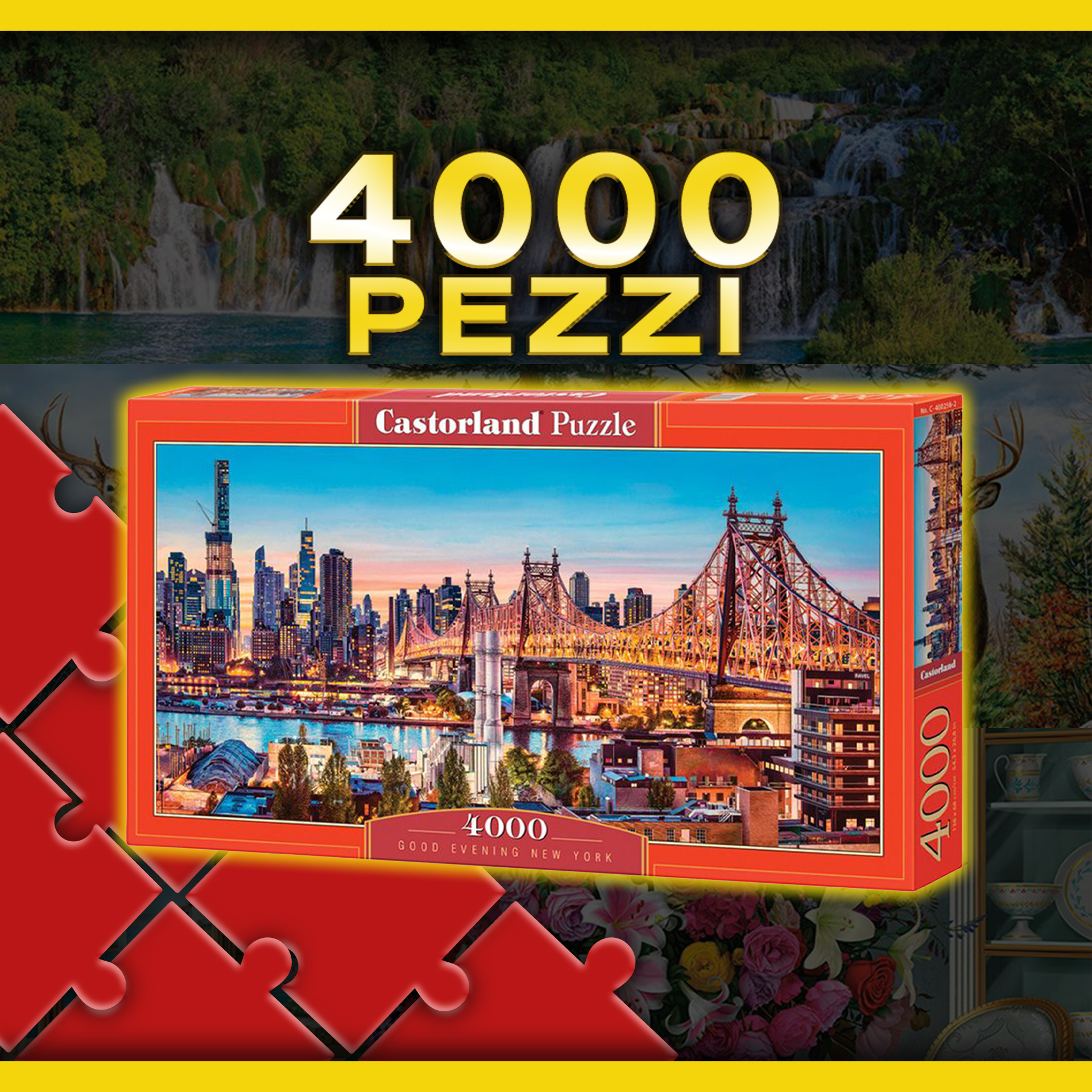 Puzzle - 4000 Pezzi - La Casa Del Mezzo Punto SRL