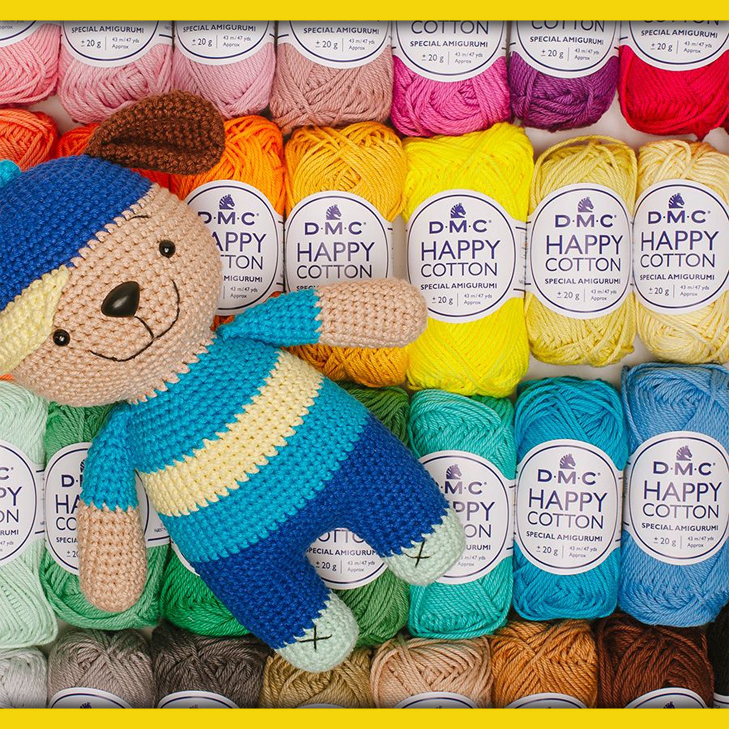 Filato da uncinetto DMC Happy Cotton per Amigurumi