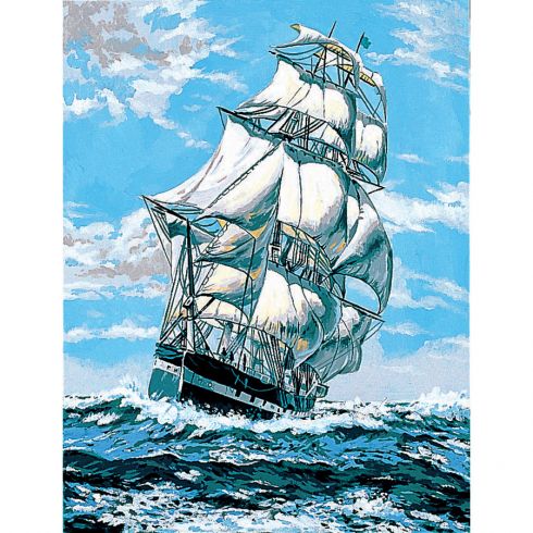 Il veliero in mezzo al mare