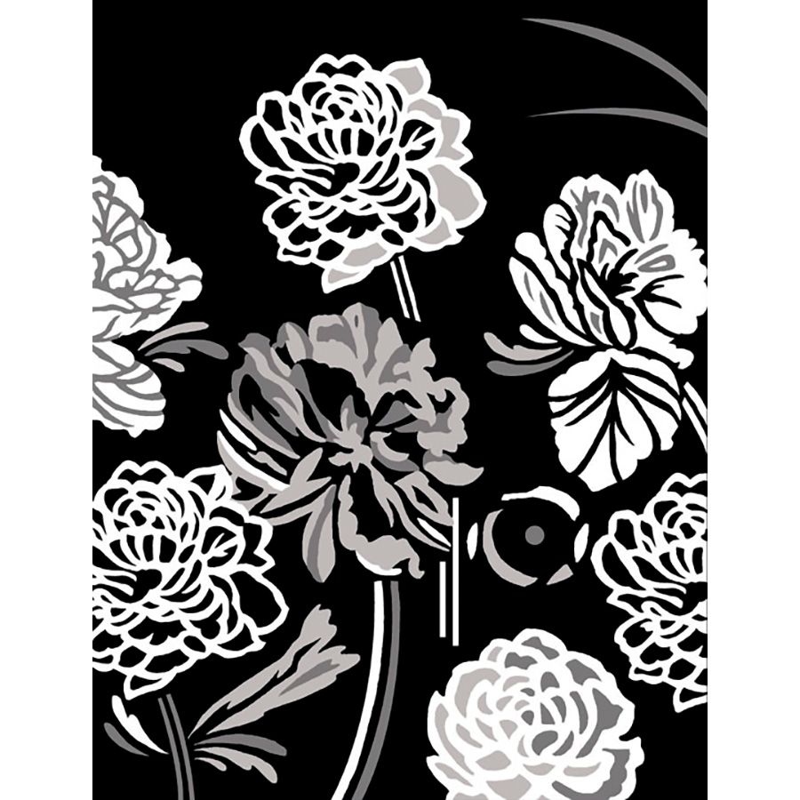 Fiori in bianco e nero
